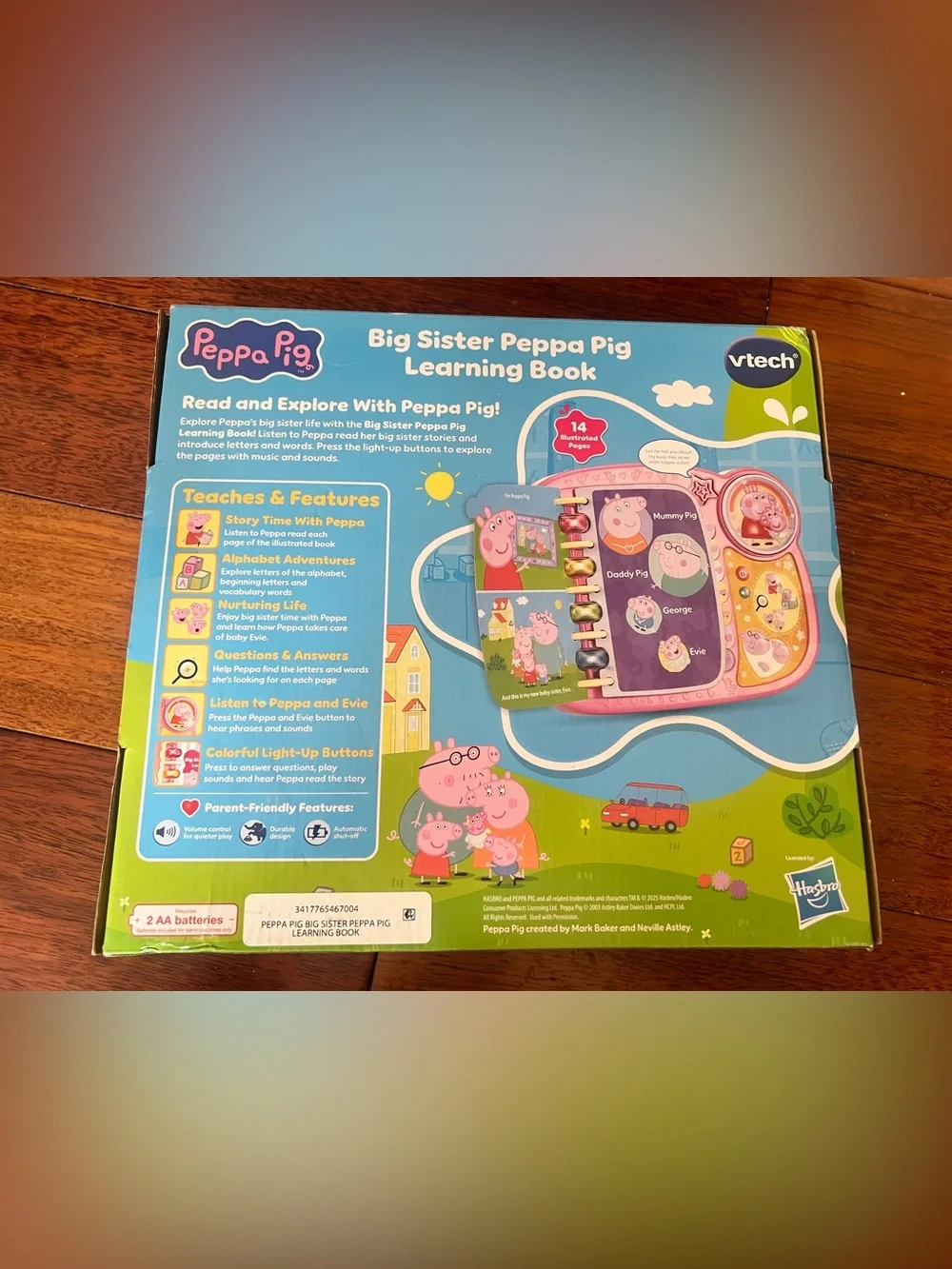 Peppa Pig V-Tech Learning Book